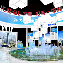 首屆中國深圳產業園區展—深圳特區建設發展集團展位